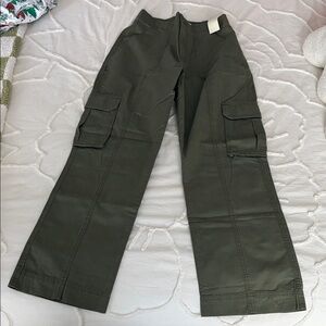 Abercrombie & Fitch Green Cargo Pants